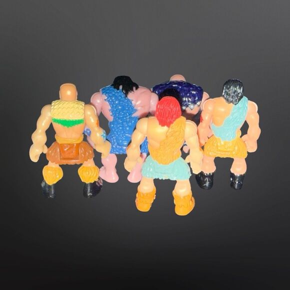 FP Imaginext T-Rex Playset Sabertooth Caveman Dinosaurs Island Figures 2.5” A6 - Picture 12 of 15